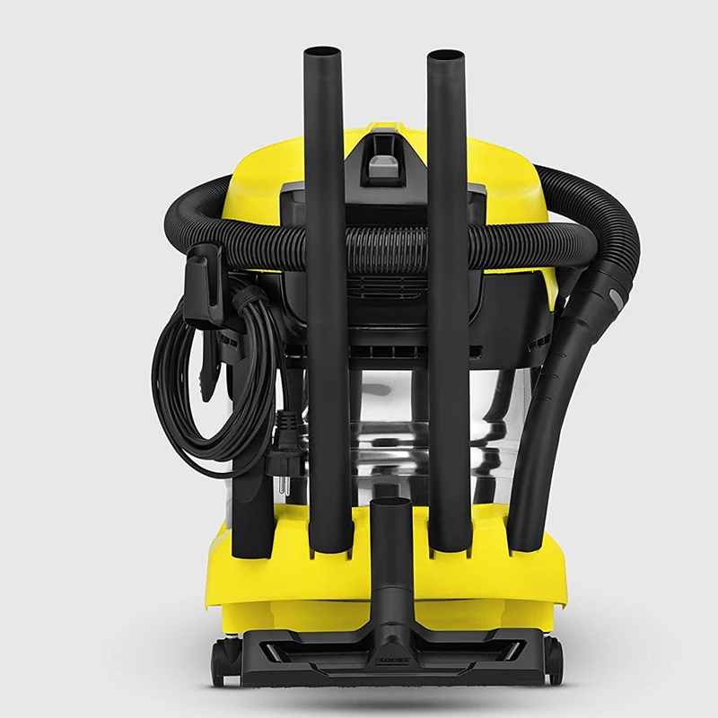 Пылесос для сухой и влажной уборки KARCHER WD 4 Premium ( вместимость пылесборника 20л, для сухой и влажной уборки, мощность 1000 Вт, отсек для сетевого шнура)