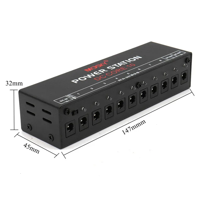 Zebra 9V 12V 18V гитарный эффект блок питания 10 изолированный выход для гитарных