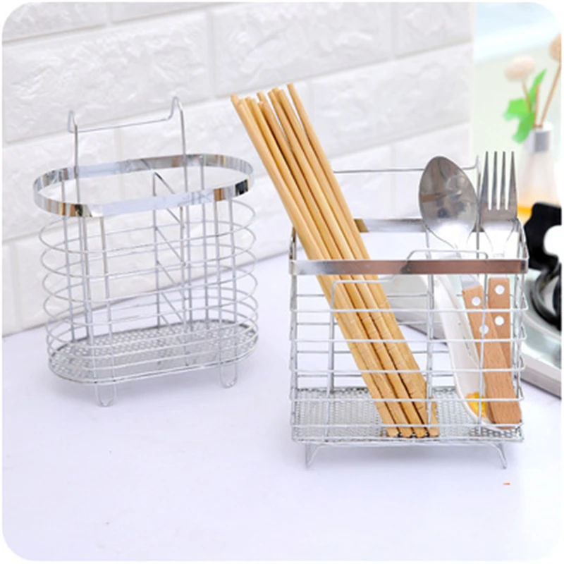 

Creative home of A870 thick stainless steel chopsticks cage double tube hanging Lishui chopsticks rack wholesale