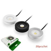 20 шт./партия mable kastverlichting водонепроницаемое снаряжение светодиодный светильник 3 Вт Светодиодный светильник в шкаф keuken 6063AL