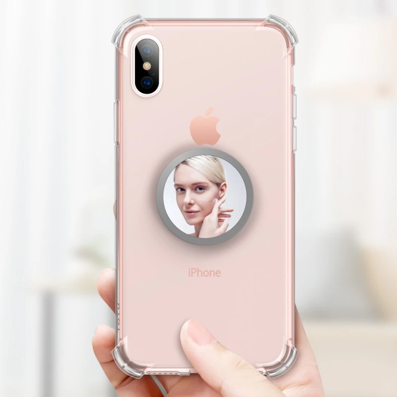 Чехол TOTUDESIGN из ТПУ для iPhone X XS Max XR с магнитным держателем|Чехлы-накладки| |
