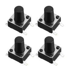 UXCELL 100PCS 6x6x8.5mm Switches Panel Mini/Micro/Small PCB Push Button Switch SMD SMT Momentary Tactile Tact Switch Accessories цена UXCELL 100PCS 6x6x8.5mm Switches Panel Mini/Micro/Small PCB Push Button Switch SMD SMT Momentary Tactile Tact Switch Accessories цены онлайн
