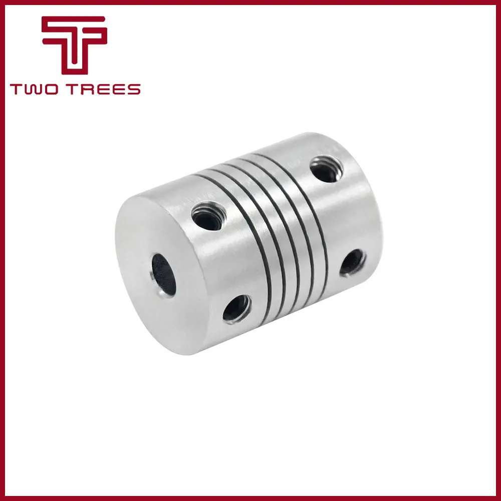 

2PCS 3D Printer Stepper Motor Flexible Coupling Coupler /Shaft Couplings 5mm*8mm*25mm Flexible Shaft
