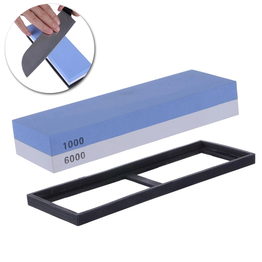 

Professional Knife Sharpener Kitchen Sharpening Stone Dual Sided Kitchen Knife Sharpening Water Stone for Kitchen Sharpener Tool