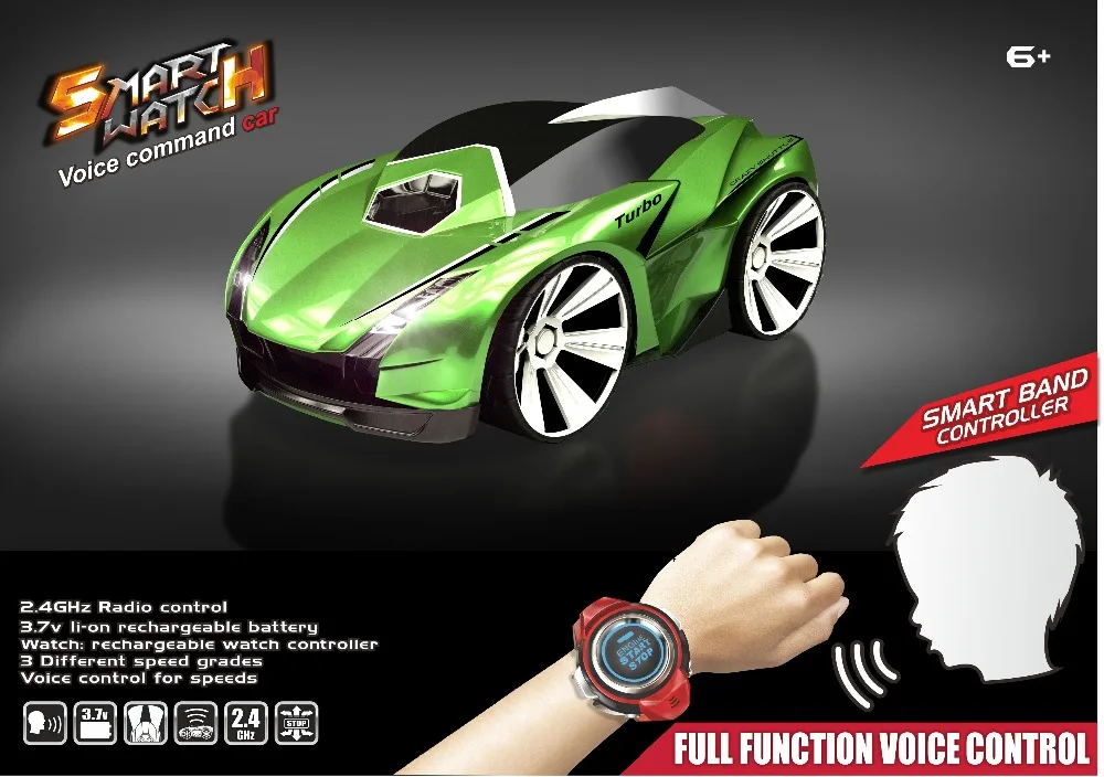 1:28 пульт дистанционного управления гоночный автомобиль игрушка автомобиль голос умные часы голосовые активированные часы перезаряжаемый радио дрейф автомобиль электрический