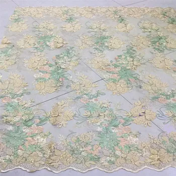 Latest 2018 African Lace Fabric. Nigerian Wedding Embroidered French Tulle Lace Material H668-2
Latest 2018 African Lace Fabric. Nigerian Wedding Embroidered French Tulle Lace Material H668-2
