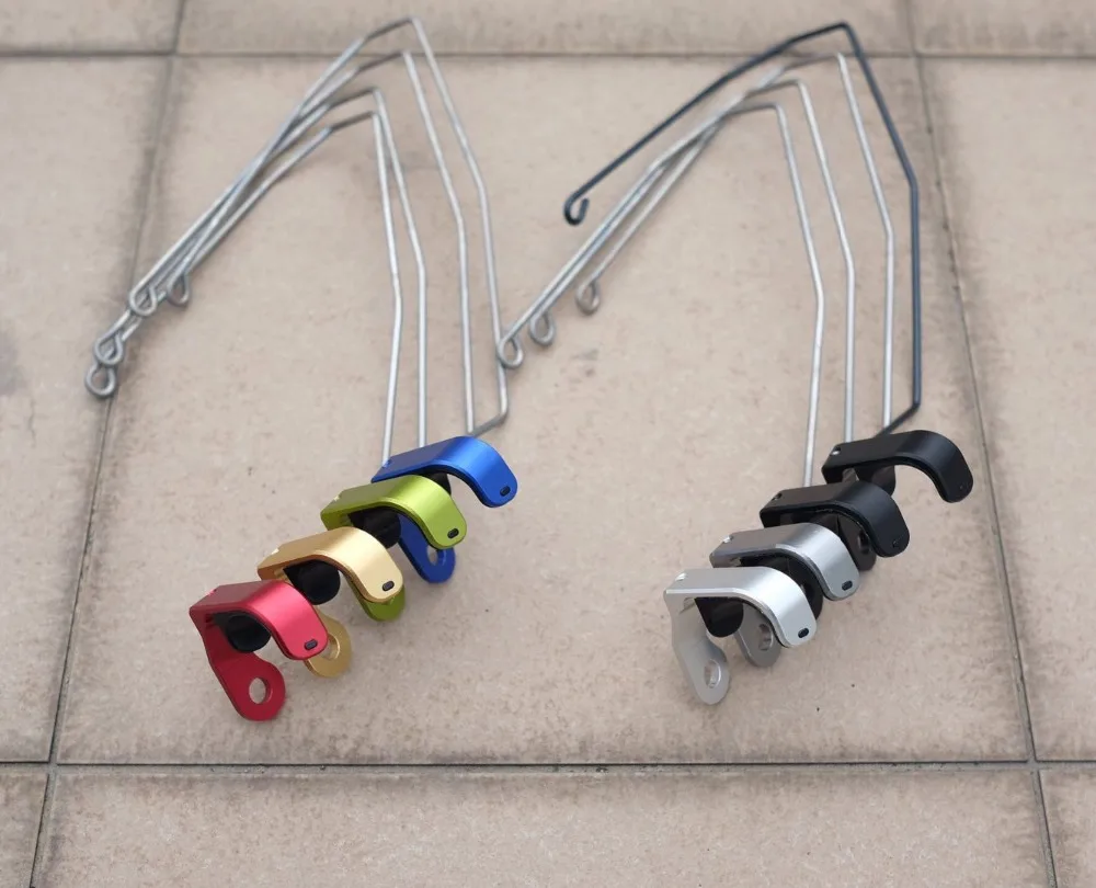 

H&H Front Wheel Hook for Brompton Bicycle L Type with Titanium Mudguard Stays
