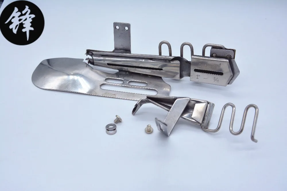 

Right Angle Binder with Piping-Loose Botton Single Fold Son Mother Folder FOR 2 OR 3 Needle Cover Stitch Machine DAYU 109