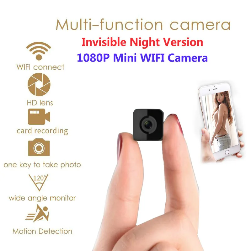 

Smallest Mini Video Camera Full HD 1080P Infrared Night Version Micro Camera Camcorder Voice Recording DVR Camera New Hidden