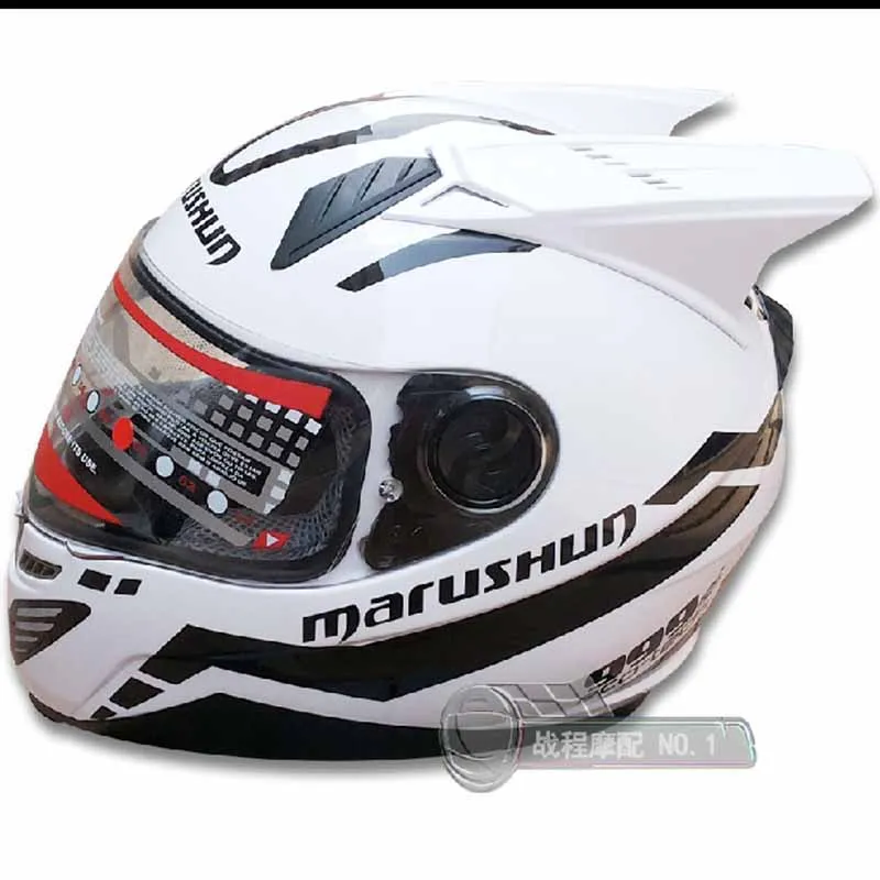 Гоночный шлем MALUSHUN, брендовый шлем для всего лица, мотоциклетный шлем для бездорожья, черный шлем, профессиональный ралли, шлем casco