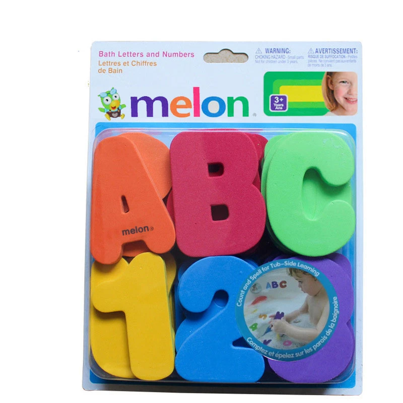 baby bath letters