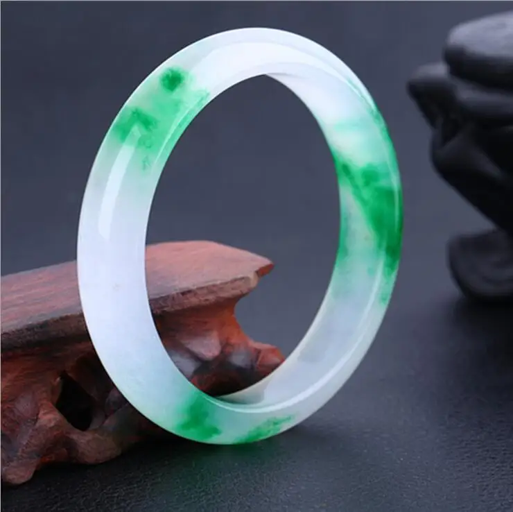 

Natural a cargo Burmese floating flowers ice floating female models bracelets free shipping