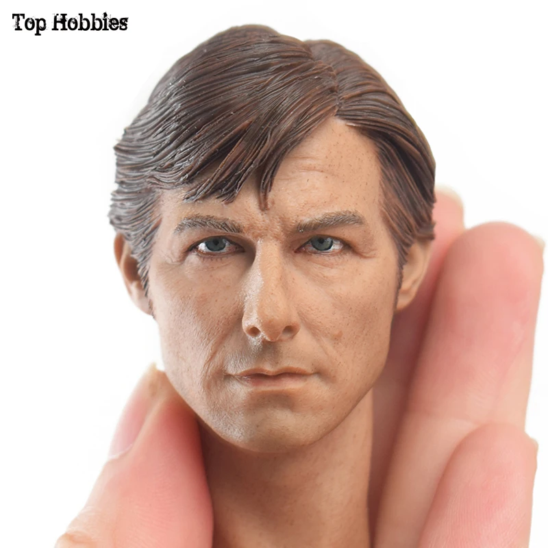 

KUMIK 16-19 Head Model Carving 1/6 Scale Man Soldier Custom Head Sculpt Male Tom Cruise 12" PH Hot Sideshow Toys TTL Enterbay