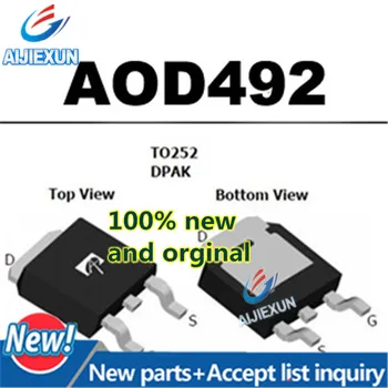

20Pcs 100% New and original AOD492 D492 N-Channel Enhancement Mode Field Effect Transistor in stock