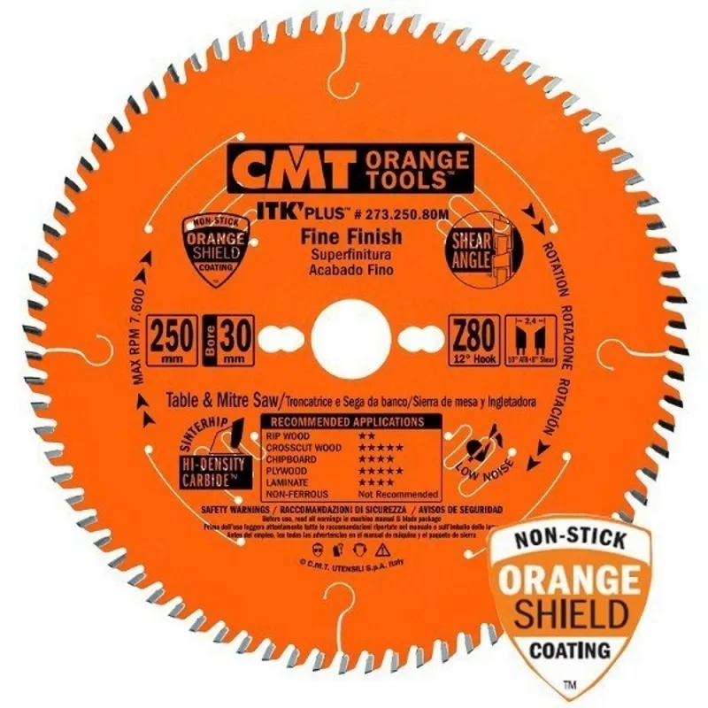 CMT 271.250.24 М циркулярная пила (ультра ITK) 250x1 7x30 Z 24|Аксессуары для