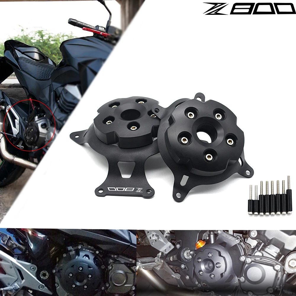 Для Kawasaki Z800 2013 2014 2015 2016 2017 мотоциклетные статор двигателя крышка защита мотоцикла