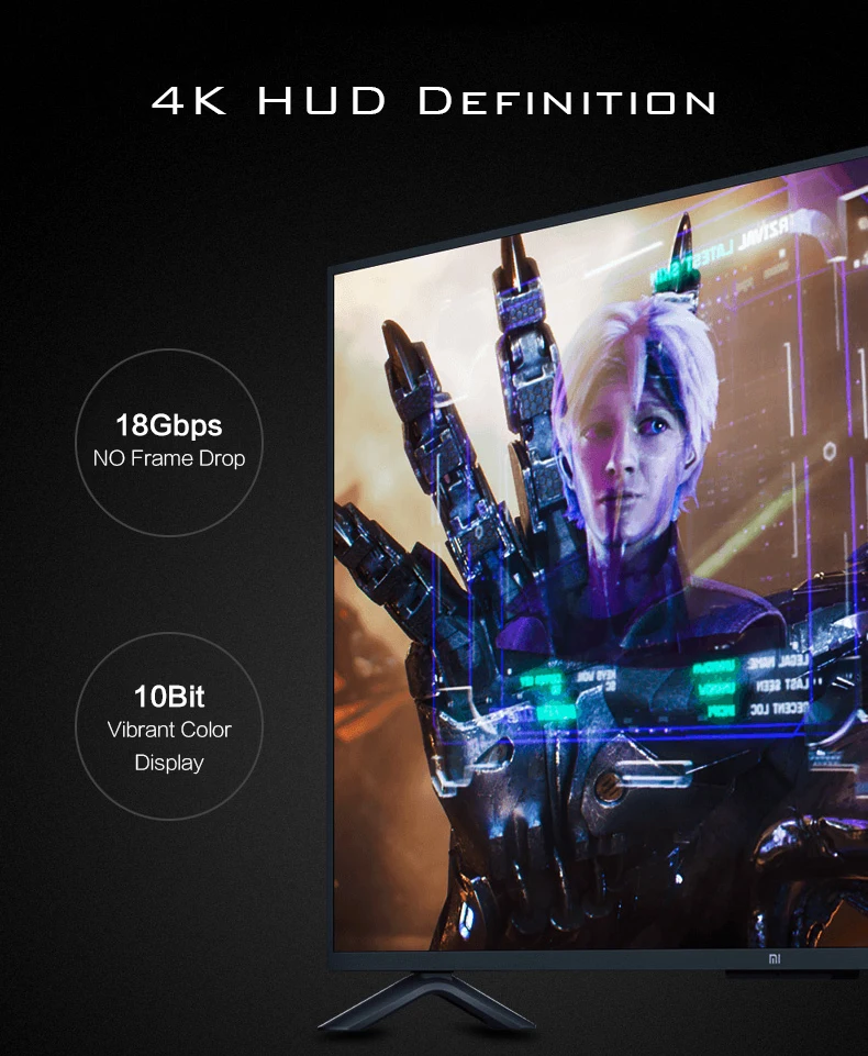 Энтузиаст HDMI 2.0b кабель 4 k@ 60Hz HDMI 2,0 кабель 18Gbs высокое качество посеребренный сердечник 1 м 5 м 10 м 15 м 20 м по длине HDMI кабель