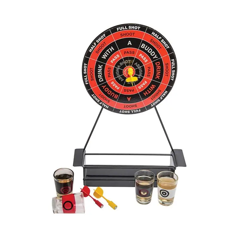 Dart Shot Drinking Game Bingo Toy Dart Board Drinking Game Set for Club