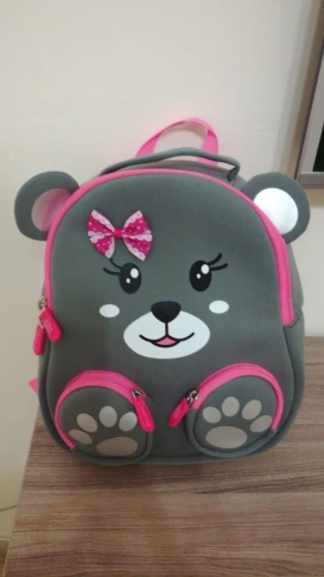 2019 Cocomilo Kindergarten Kids Animal Backpacks Waterproof Schoolbags Satchel Boys Girls Children Cartoon Cat Bear School Bags photo review
