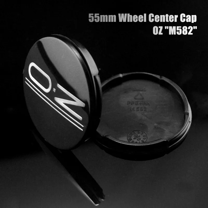 

1 Pc Glossy Black OZ Racing Alloy Wheel Rim Center Hub Cap Cover M582 55mm for O.Z Ultraleggera F1 Racing Wheel