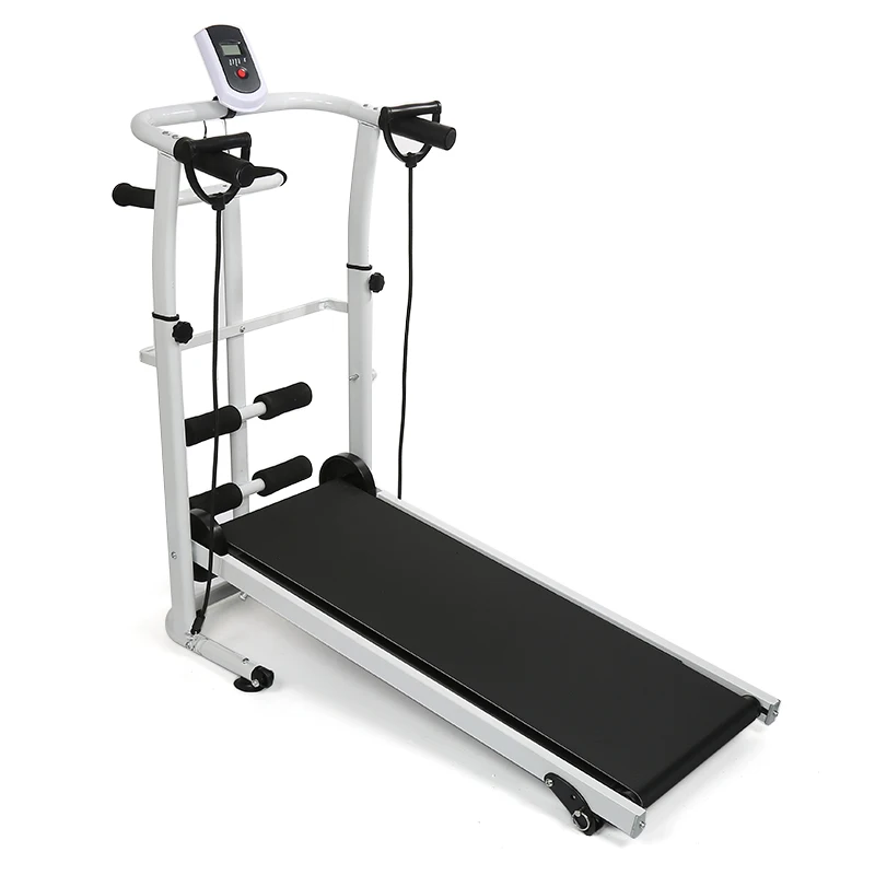Treadmill Foldable Manual Running Training Sports Multifunctional Mute Fitness Equipment 3 In1 Twisting Waist Machine