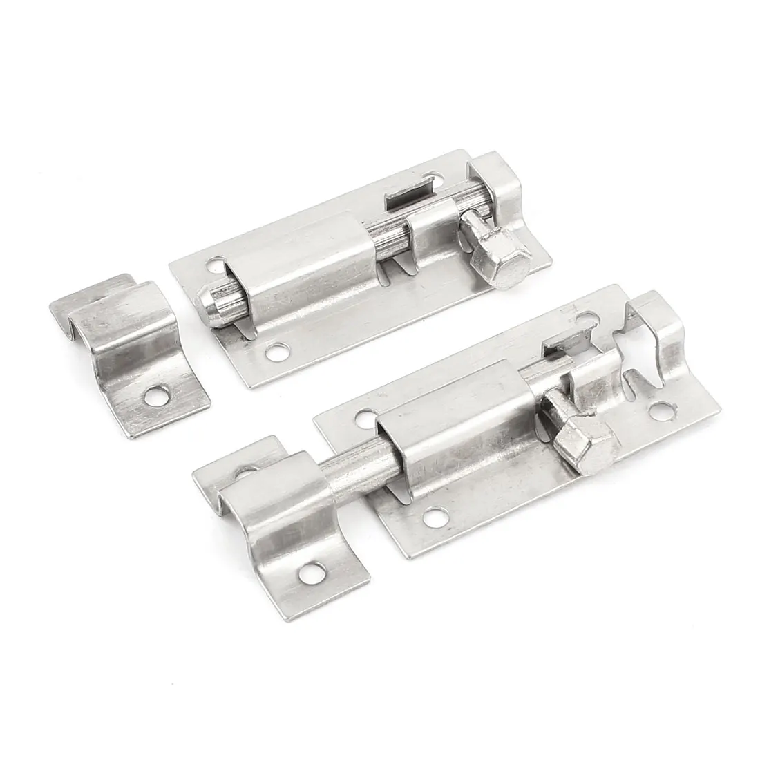 

UXCELL 2pcs 2" Length Stainless Steel Door Gates Latch Sliding Lock Barrel Bolt