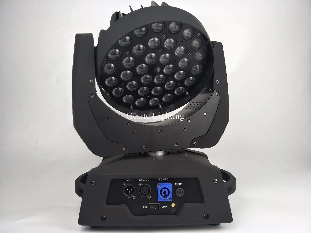 6 штук Китай Сенсорный экран DMX512 RGBWA УФ DMX 6in1 Moving Head