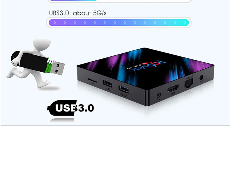 H96 MAX Smart tv Box Android 9,0 4 Гб ОЗУ 32 ГБ/64 Гб ПЗУ Rockchip RK3318 4K USB3.0 H.265 Google Play IP tv телеприставка PK tx3 mini