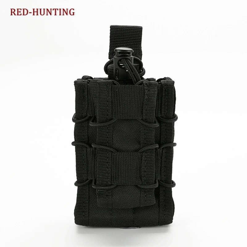 Tactical Single Pistol AK M4 M14 Magazine Pouch Airsoft Fast Hunting Magazine Pouches