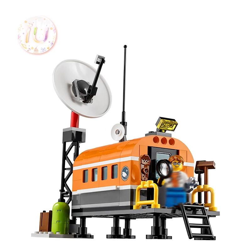 Legoings City Series Arctic Icebreaker Набор строительных блоков BELA 10443 подарки на день рождения