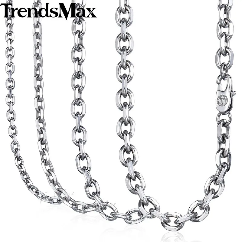 Мужская цепочка из нержавеющей стали 3/4/6/8 мм|necklace chain|mens necklace chainchain stainless steel |