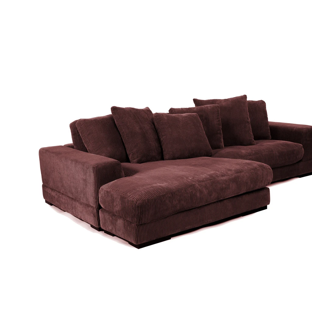 

PLUNGE SECTIONAL DARK BROWN