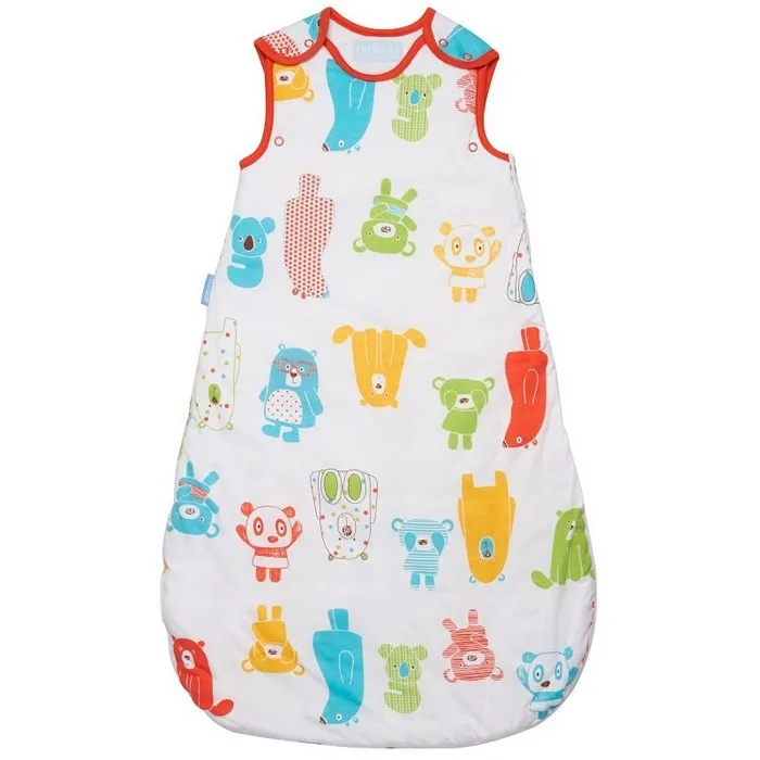 Gro Company Spotty Bear Wash & Wear Twin pack 2 5 Tog 0 6/6 18/18 36 месяцев|Спальники| |