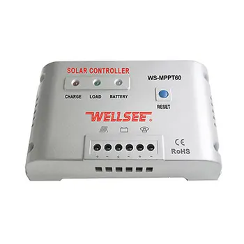 

Regulador solar 40A Wellsee 12v / 24v controlador de carga fotvoltaico