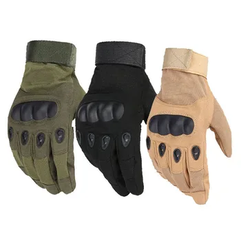 Army Military Tactical Gloves Paintball Airsoft Shooting Combat Anti-Skid Bicycle Hard Knuckle Full Finger Gloves 1