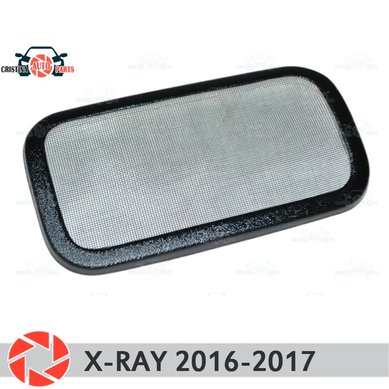 Фильтр сетчатый для Lada X-Ray 2016-2017 защита из АБС-пластика декоративные рельефные