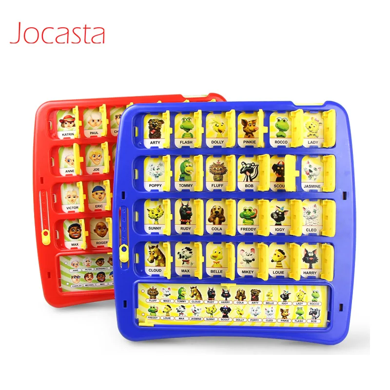 

Who is it Guessing Game Fun Family Board Game Memory Training Educational Gift For Kids Interactive Educational Toys