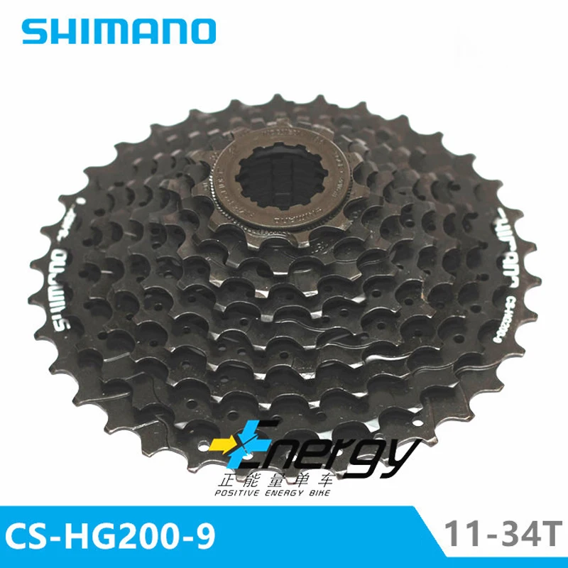 SHIMANO K7 CS-HG200/30/300/400/الدراجة الجبلية MTB دراجة أجزاء 9 S كاسيت Freewheel 9/27 سرعات ضرس الشريط 11-32/34/36 T