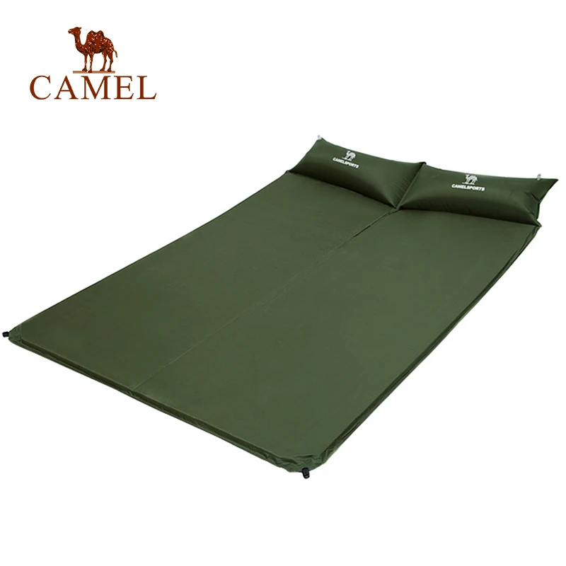 

CAMEL Fast Shipping 195*130 CM Automatic Inflatable Camping Mat Air Mattress Self-Inflating Sleeping Pad For Outdoor Camp Hiking