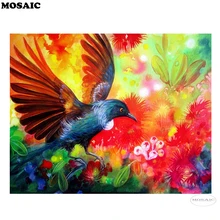 Mosaic,Hummingbird,bird flower DIY,Diamond Embroidery,Photo Custom,Diamond Painting,Cross Stitch,3D,Diamond,home Decoration