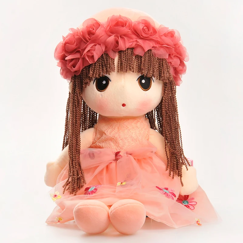 

RYRY 50cm Cute Fairy Stuffed Dolls Angela Flower Dolls Sweet Girls Soft Plush Toys for 2-6 Years Old Girls Childrens Gifts