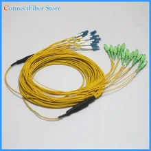 24 FO волоконно-оптический одномодовый предварительно собранный кабель Fanout, LSZH Куртка