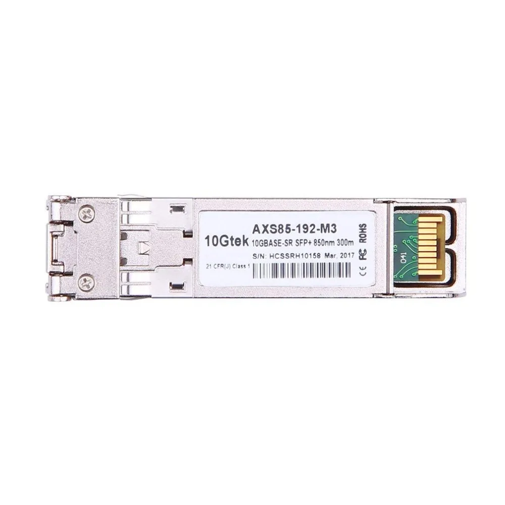 SFP модуль 10Gb 300M SFP SR для SFP-10G-SR Волоконно-Оптический SFP+ приемопередатчик модуль MMF 850nm 300M для Ubiquiti Mikrotik и т. Д