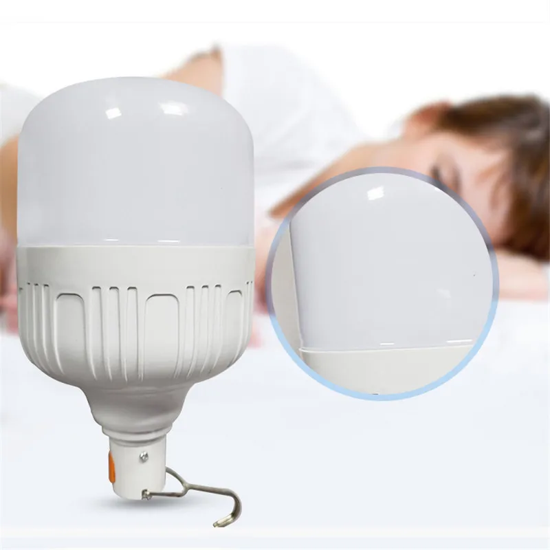 

E27 USB LED Light Bulbs Rechargable Emergency Lamp Household Outdoor Lighting