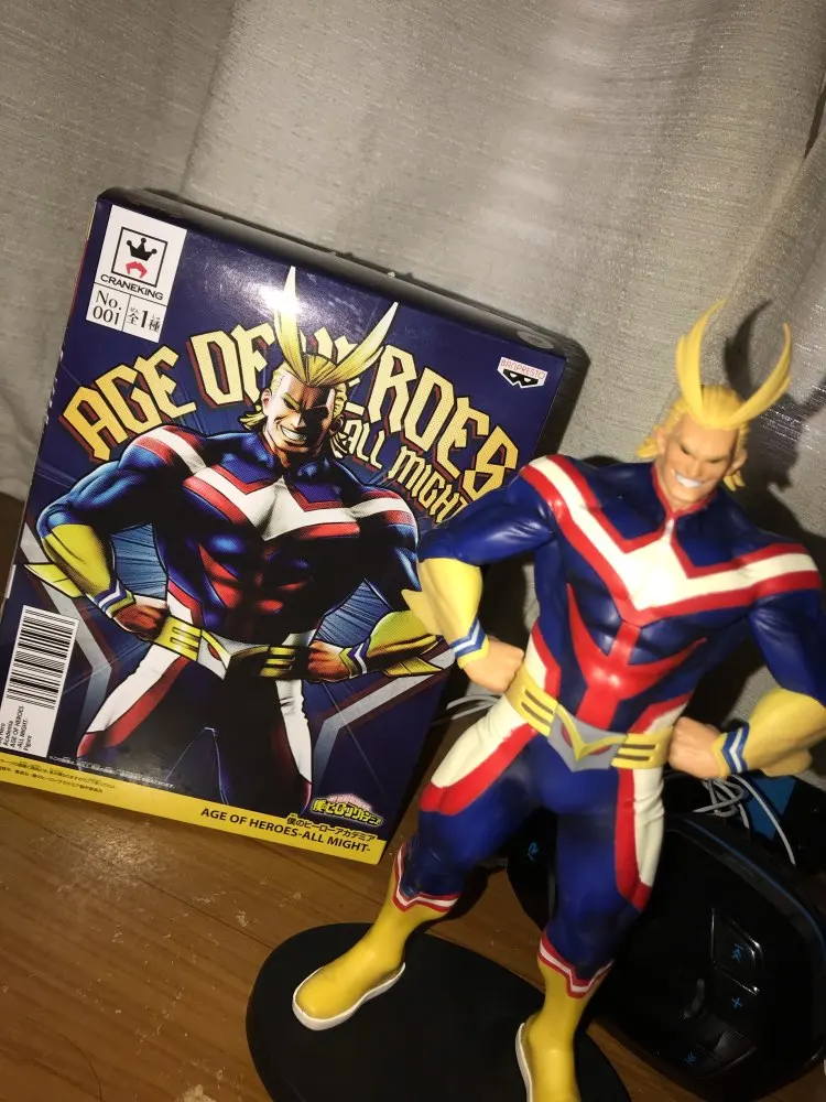 My Hero Academia All Might Figure Age Of Heroes By Banpresto Heroesmall