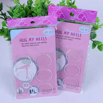 

1set Women Anti-wear feet patch Comfortable High heels Stickers Transparent Silicone Protector Shoe Pads round foot stickers