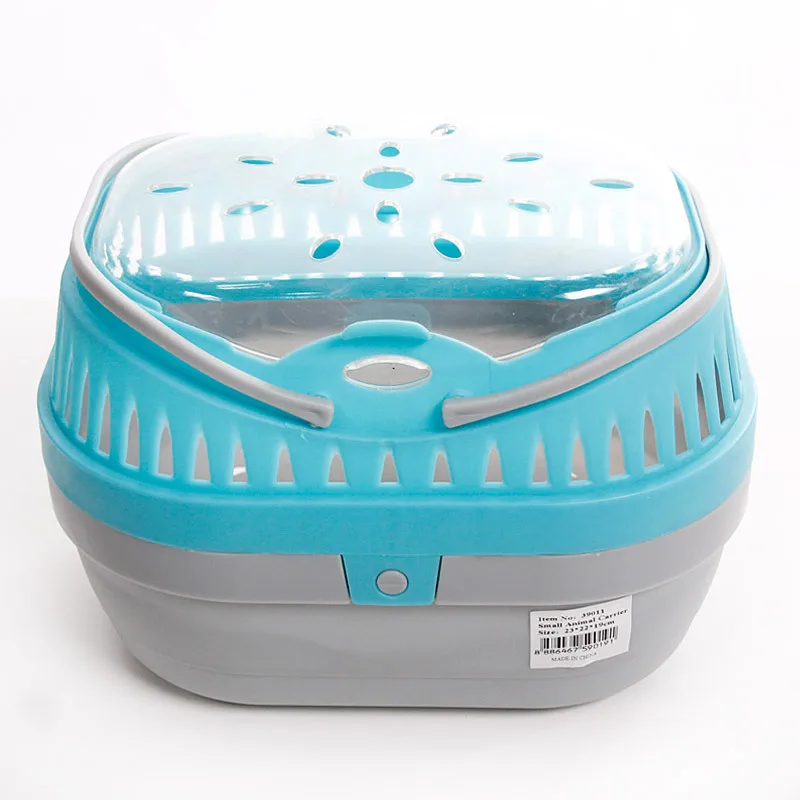 Small Animals Carrier Pet Outdoor Portable Rabbit Basket Hamster Cage Go Out Box With Ventilation Window Small Animals Carrier Pet Outdoor Portable Rabbit Basket Hamster Cage Go Out Box With Ventilation Window