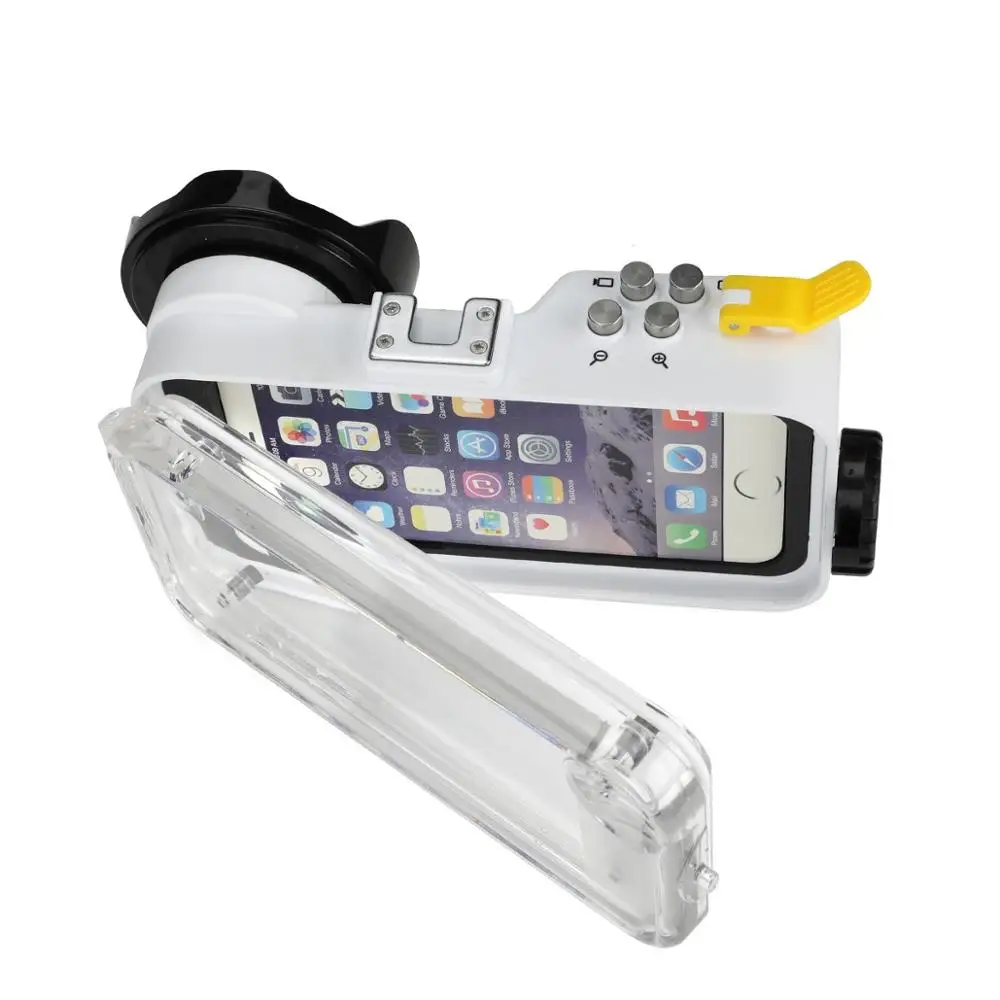 Seafrogs 60 м 195ft Bluetooth водонепроницаемый корпус Дайвинг телефон Чехол сумка для iPhone 6 7 8 Plus