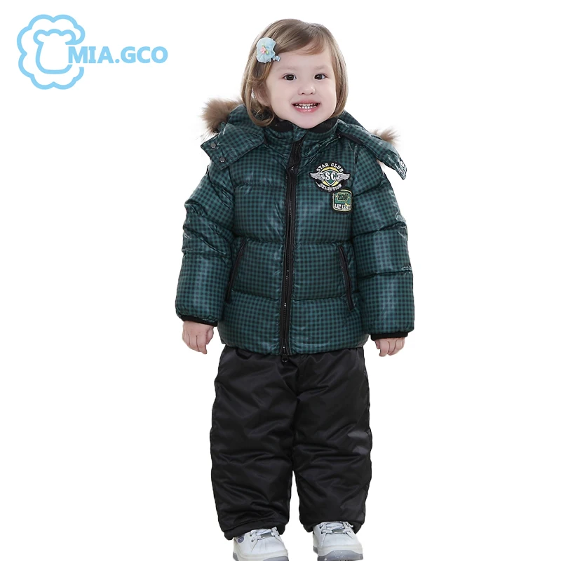 Kids Girls Winter Clothes Luxury Brand 3 8 Age Down Thick Warm