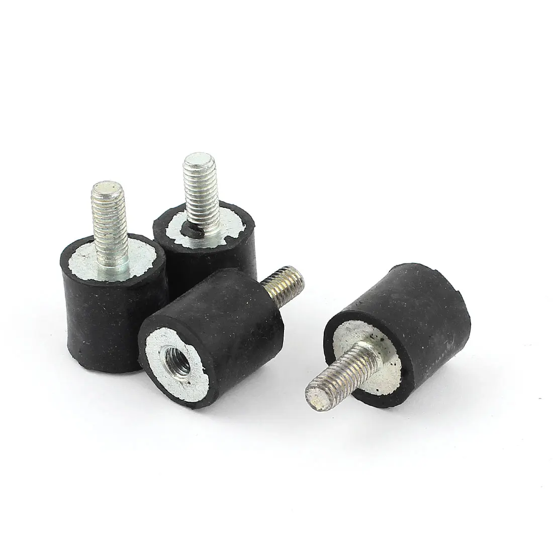 UXCELL 4Pcs M5 Male Female Anti Vibration Rubber Mounts Isolators 15Mm X 15Mm